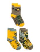 Socks Sokker Strømper Yellow Jurassic World