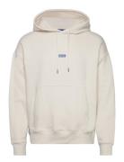 Nazardo Tops Sweatshirts & Hoodies Hoodies Cream HUGO BLUE