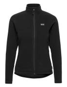W Daybreaker Fleece Jacket Sport Sweatshirts & Hoodies Fleeces & Midlayers Black Helly Hansen