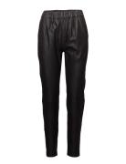 Pant Bottoms Trousers Leather Leggings-Bukser Black DEPECHE