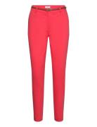 Bydays Cigaret Pants 2 - Bottoms Trousers Slim Fit Trousers Pink B.young