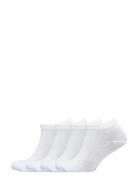 Sock Ankle 4 P Basic Pique Lingerie Socks Footies-ankle Socks White Lindex