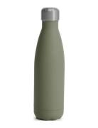 Steel Bottle Rubber Finish 50Cl Home Kitchen Water Bottles Green Sagaform