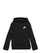 Nkb Club Fleece Po Hoodie Sport Sweatshirts & Hoodies Hoodies Black Nike