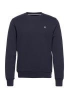 Hackett Ldn Logo Crw Designers Sweatshirts & Hoodies Sweatshirts Blue Hackett London