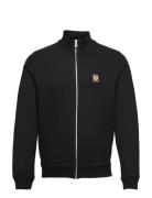 Belstaff Full Zip Sweatshirt Black Designers Sweatshirts & Hoodies Sweatshirts Black Belstaff