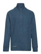 Lopez Melange Midlayer Sport Sweatshirts & Hoodies Sweatshirts Blue ZigZag