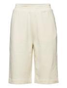 2Nd Lula Tt - Organic French Terry Bottoms Shorts Casual Shorts Cream 2NDDAY