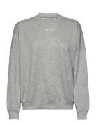 Light Grey Melange Comfy Sweatshirt Sport Sweatshirts & Hoodies Sweatshirts Grey AIM'N