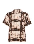 Othildepw Sh Tops Shirts Short-sleeved Multi/patterned Part Two