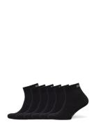 Puma Unisex Quarter Plain 6P Ecom Sport Socks Footies-ankle Socks Black PUMA