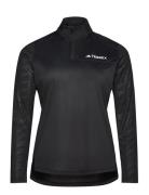 Terrex Multi Half-Zip Long-Sleeve Top  Sport Sweatshirts & Hoodies Fleeces & Midlayers Black Adidas Terrex