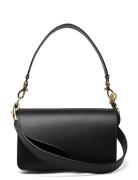 Assisi Black Saffiano Designers Small Shoulder Bags-crossbody Bags Black ATP Atelier