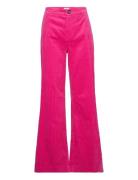 Vanna Trousers Bottoms Trousers Flared Pink Twist & Tango