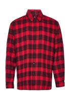 Elja Red Check Shirt Designers Shirts Casual Multi/patterned HOLZWEILER