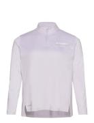 Terrex Multi Half-Zip Long-Sleeve Top  Sport T-shirts & Tops Long-sleeved Purple Adidas Terrex