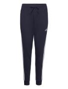 Essentials 3-Stripes French Terry Cuffed Pant Sport Sweatpants Navy Adidas Sportswear