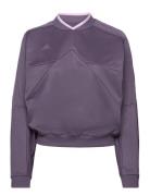 W Tiro Crew Sport Sweatshirts & Hoodies Sweatshirts Purple Adidas Sportswear