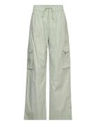 Fatuna, 1767 Poplin Stripes Bottoms Trousers Cargo Pants Green STINE GOYA