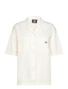 Vale Shirt W Tops Shirts Short-sleeved Cream Dickies