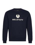 Belstaff Signature Crewneck Sweatshirt Tile Green Designers Sweatshirts & Hoodies Sweatshirts Navy Belstaff