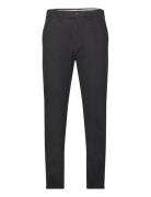 Slhslim-Miles 175 Brushed Pants W Noos Bottoms Trousers Formal Black Selected Homme