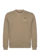 Carter Sweatshirt Designers Sweatshirts & Hoodies Sweatshirts Khaki Green Morris