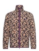 Jay Zoo Zip Fleece Sweatshirt Tops Sweatshirts & Hoodies Fleeces & Midlayers Multi/patterned Double A By Wood Wood