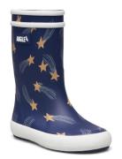 Ai Lolly Pop Play3 Starship Shoes Rubberboots High Rubberboots Blue Aigle