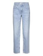Light-Wash Loose-Fit Jeans Bottoms Jeans Relaxed Blue Mango