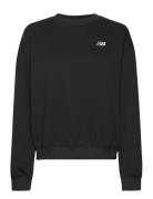 Sport Essentials French Terry Crew Sport Sweatshirts & Hoodies Sweatshirts Black New Balance