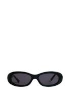 Louis Black Black Accessories Sunglasses D-frame- Wayfarer Sunglasses Black Corlin Eyewear