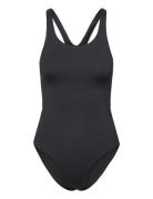 Deep Racerback Swim Suit Sport Swimsuits Black Casall