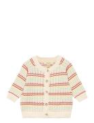 Sgeaston Light Stripes Cardigan Tops Knitwear Cardigans Multi/patterned Soft Gallery