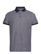 Monotype Two T S Reg Polo Tops Knitwear Short Sleeve Knitted Polos Navy Tommy Hilfiger