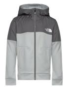 B Mountain Athletics Full Zip Hoodie Sport Sweatshirts & Hoodies Hoodies Grey The North Face
