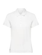 W Ult C Sld Ss Sport T-shirts & Tops Polos White Adidas Golf