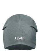 Logo Beanies - Deco Turquoise 6-12M Accessories Headwear Hats Beanie Grey Elodie Details