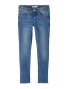 Nkfpolly Skinny Jeans 1191-Io Noos Bottoms Jeans Skinny Jeans Blue Name It