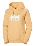 W Hh Logo Hoodie 2.0 Sport Sweatshirts & Hoodies Hoodies Orange Helly Hansen