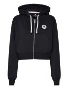 Retro Chuck Full Zip Hoodie Sport Sweatshirts & Hoodies Hoodies Black Converse