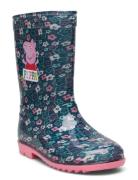 Peppa Rainboots Shoes Rubberboots High Rubberboots Blue Gurli Gris