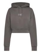 Sariah Hoodie Print Tops Sweatshirts & Hoodies Hoodies Grey Cannari Concept