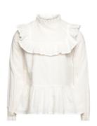 Blouse Dobby Tops Blouses & Tunics White Creamie