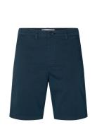 Slhslim-Miles Flex Shorts Noos Bottoms Shorts Chinos Shorts Blue Selected Homme