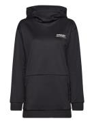 W Park Rc Softshell Hoodie Tops Sweatshirts & Hoodies Hoodies Black Oakley Sports