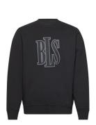 Og Crewneck Designers Sweatshirts & Hoodies Sweatshirts Black BLS Hafnia