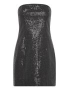 Twill Sequin Mini Dress Designers Knee-length & Midi Black ROTATE Birger Christensen