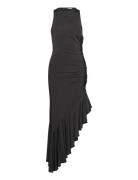 Slinky Asymmetric Dress Designers Knee-length & Midi Black ROTATE Birger Christensen