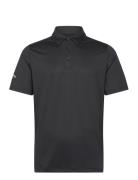 Swingtech Solid Polo Sport Polos Short-sleeved Black Callaway